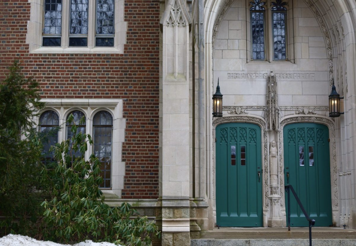 Outside of Green Hall 